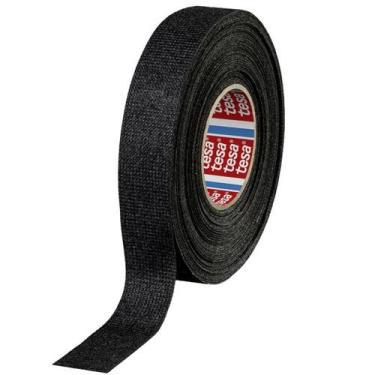Imagem de Fita Isolante Tecido Para Chicote Automotivo 25mx19mm Tesa