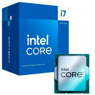 Imagem de Processador Intel Core I7-14700F, 2.1GHz (5.4GHz Turbo), LGA1700, Cache 33MB, S/ Vídeo Integrado - BX8071514700F