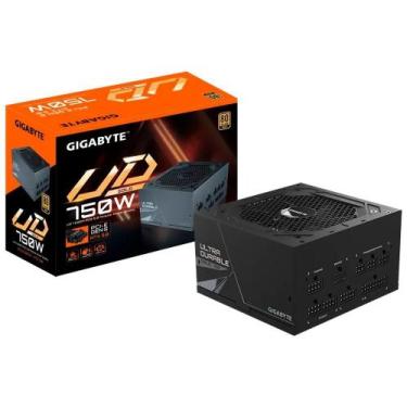Imagem de Fonte de Alimentação ATX Modular 750W 80 Plus Gold GP-UD750GM Gigabyte