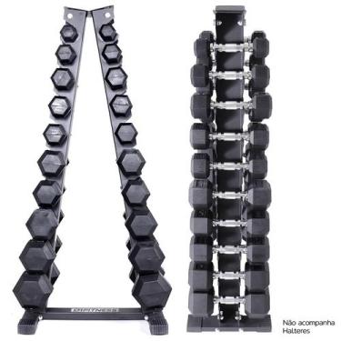 Imagem de Suporte Para Halter Dumbbell Expositor Torre 10 Pares - D1Fitness