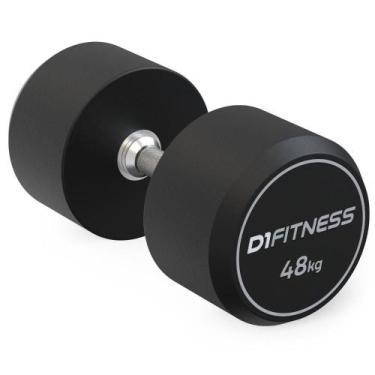 Imagem de Dumbbell Rubber Elite 48kg - D1Fitness
