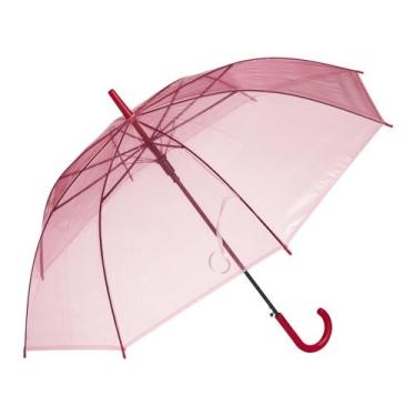 Imagem de Guarda-chuva Automático Cor Vermelho - Guarda Chuva Vermelho