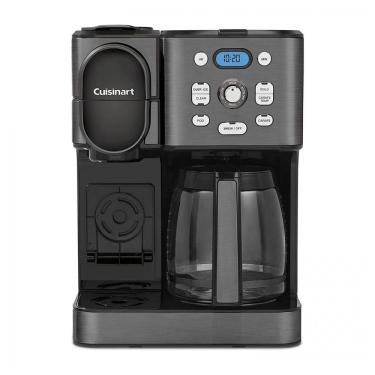 Imagem de Cafeteira Programável 1 Litro em Aço Inoxidável com Painel Digital, 110V 800W, Cuisinart, Preta