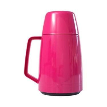 Imagem de Garrafa Térmica Vidro De Mesa Café Chá 500 Ml Lotus Soprano -, Rosa