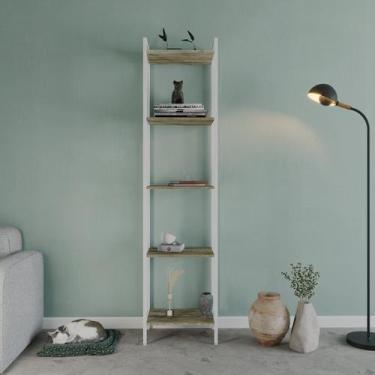 Imagem de Estante de Livros Industrial 45CMX187CM Multiuso 5 Prateleiras Active 