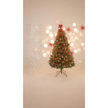 Imagem de Árvore Natal Completa 150cm 300 Galhos Decoração - Congratulations Sto
