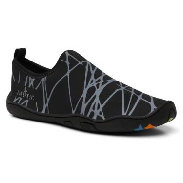 Imagem de Sapatilha Nautica Aquática Neoprene Esportiva Pesca Solado Borracha An