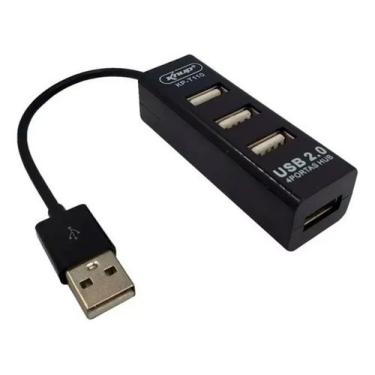 Imagem de Hub USB 3.0 4 Portas - Adaptador Extensor para PC e Notebook - RESETSH