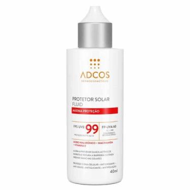 Imagem de Protetor Solar Adcos Fluid FPS 99 - Máxima Proteção, Incolor