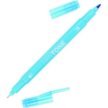 Imagem de Caneta Tombow Twin Tone Dual Tip Azul Claro PK13 61541 PK13 61541