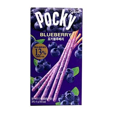 Imagem de POCKY BISCOITO DE PALITO BLUEBERRY MIRTILO - GLICO 41G K-POP