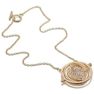 Imagem de Relógio, Ampulheta, Colar, Vira Tempo, Harry Potter - Azkaban, Hermione Jean Granger, Caixa Luxo, Presente, Geek, Nerd, Bruxo, Colecionável by TH Solutions