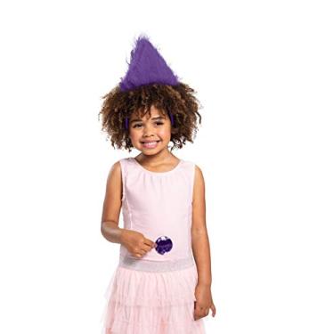 Imagem de Disguise Trolls Purple Headband & Gem Costume Kit