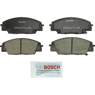 Imagem de BOSCH BC829 QuietCast Conjunto de pastilhas de freio a disco de cerâmica premium - Compatível com Acura CSX, RSX; Honda Civic, S2000; FRENTE