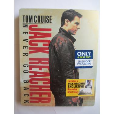 Imagem de Jack Reacher: Never Go Back SteelBook Includes Exclusive Illustrated Short Story (Blu Ray + DVD + Digital HD) [DVD]