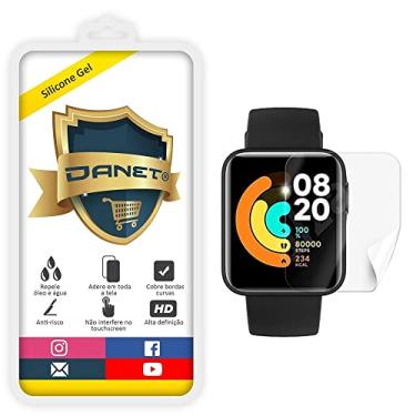 Imagem de Pel�cula de Gel Full Cover de Silicone Flex�vel Para Xiaomi Mi Watch Lite com Tela de 1.4" polegadas - Prote��o Que Adere E Cobre Toda A Tela - Danet
