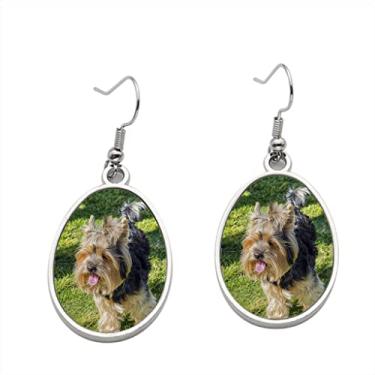 Imagem de Brincos Norwich Terrier 5 – Brincos com pingente para meninas – Presente de festa de aniversário dos namorados