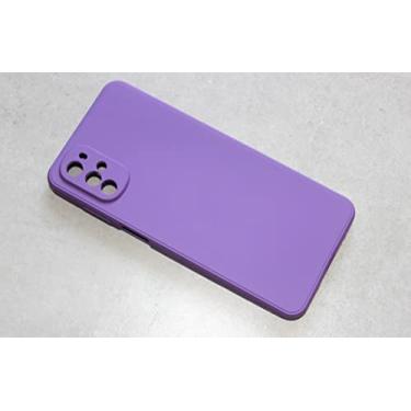 Imagem de Capa Protetora em Silicone Premium para Novo Motorola Moto G22 - Roxa