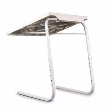 Imagem de Mesa Dobravel Para Notebook Portatil Multi Uso 18 em 1 Articulado Branca