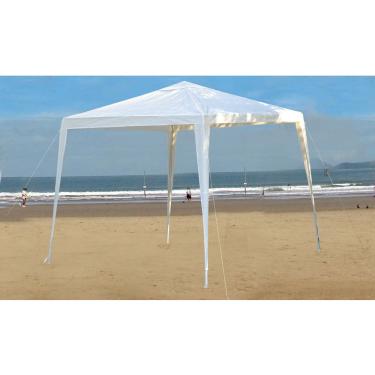 Imagem de Gazebo Mor Base 3522 3x3m Ráfia - Branco