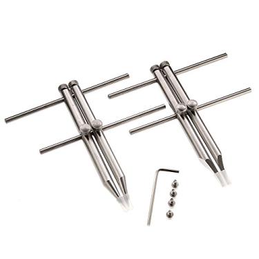 Imagem de Fotga 2 conjuntos de pontas planas e pontiagudas profissionais de 0 a 100 mm DSLR, ferramenta de abertura de reparo para a maioria dos filtros de lentes de câmeras