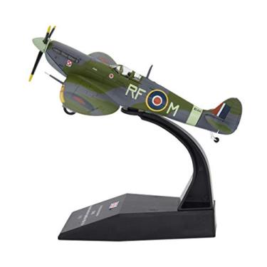 Imagem de TANG DYNASTY(TM) 1:72 Supermarine Spitfire Fighter Attack Metal Plane Model, World War II Royal Air Force 1941, Military Airplane Model,Diecast Plane,for Collecting and Gift