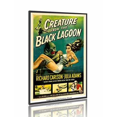 Imagem de Quadro Pôster Filme O Monstro da Lagoa Negra 60x90