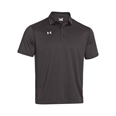 Imagem de Camisa polo masculina Under Armour Every Team's Armour, Charcoal/White, Medium