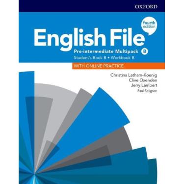 Imagem de English File Pre-Intermediate B - Multi-Pack - Fourth Ed