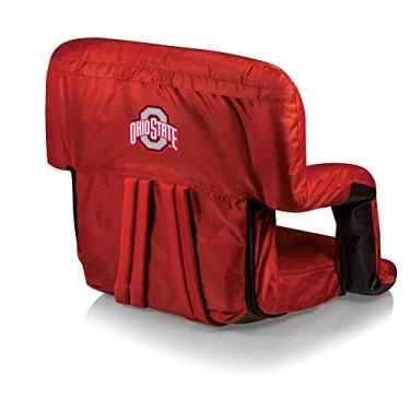 Imagem de ONIVA - a Picnic Time brand Ohio State Buckeyes - Assento de estádio reclinável portátil Ventura, (vermelho)