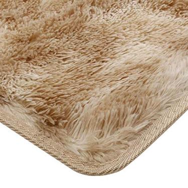 Imagem de TAPETE 2,00 X 1,50 PELUDO FELPUDO SALA QUARTO - BEGE MESCLADO.