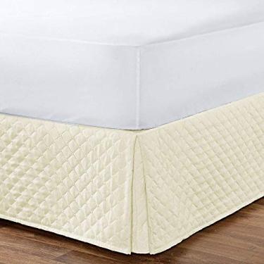 Imagem de Saia Box Para Cama Queen Size Palha Matelada 1 Peça