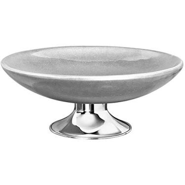 Imagem de Centro De Mesa Monaco Aluminio Ceramicas Pegorin Prata