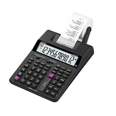 Imagem de Calculadora com Impressora, 12 Dígitos, Casio, HR-100RC, Preto