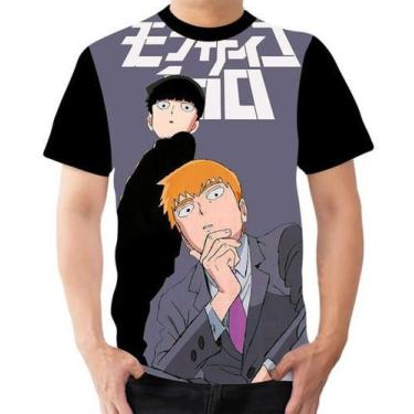 Imagem de Camiseta Camisa Personalizada Mob Psycho 100 Anime 3 - Estilo Vizu