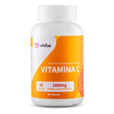 Imagem de Vitamina C Vhita em comprimidos de 1000mg Zero Calorias 