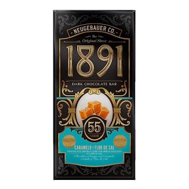 Imagem de Chocolate Neugebauer 1891 Dark 55% Cacau Caramelo e Flor de Sal 90g