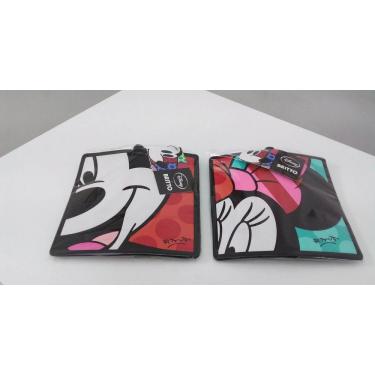 Imagem de Etiquetas de Bagagem Disney Romero Britto Mickey e Minnie