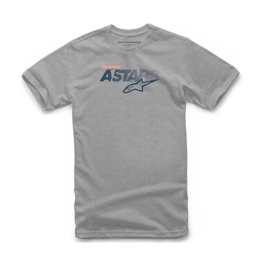 Imagem de Camiseta Alpinestars Ensure Masculina Cinza Mescla-Masculino