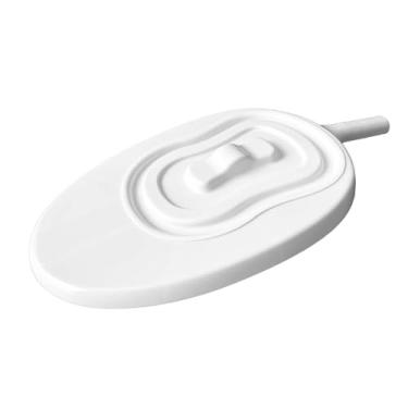 Imagem de Dispositivo de emergência resistente leve para mictório de enfermagem estável em PP para homens e mulheres, BRANCO