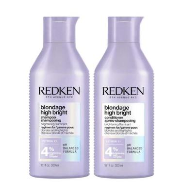 Imagem de Kit Redken Blondage High Bright - Shampoo 300ml + Condicionador 300ml