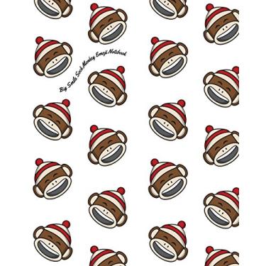 Imagem de Big Smile Sock Monkey Emoji Notebook