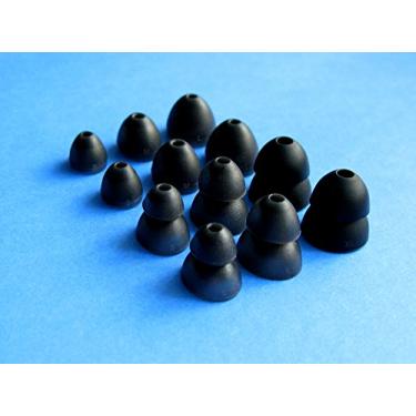 Imagem de Kit de ajuste oval confortável B compatível com fones de ouvido intra-auriculares Klipsch Image R6 e R6i – Substituição para fones de ouvido