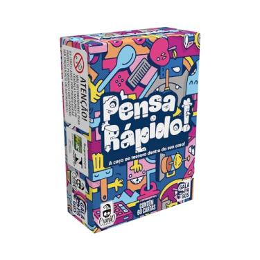 Imagem de Galápagos, Pensa Rápido!, Jogo de Cartas para Amigos, 2 a 6 jogadores, 20 minutos por partida