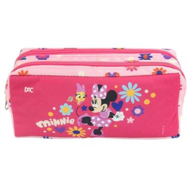 Imagem de Estojo Duplo Minnie em Tecido DAC