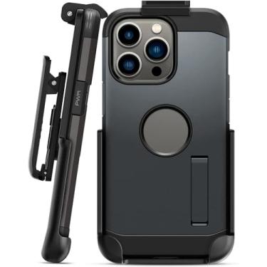 Imagem de Encased Clipe de cinto compatível com Spigen Tough Armor - Apenas coldre para iPhone 15 Pro Max (2023), capa não incluída