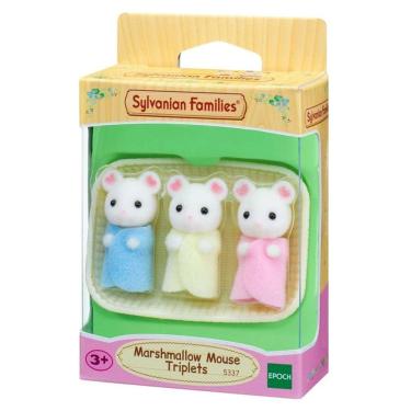 Imagem de Sylvanian Families Trigêmeos Rato Marshmallow 5337 Epoch