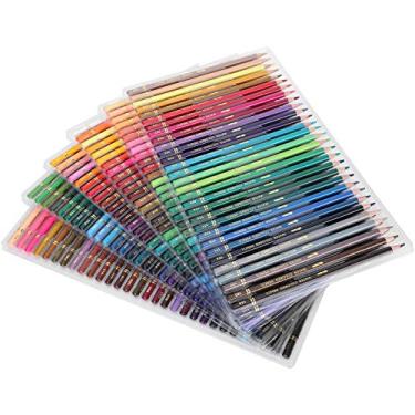 Imagem de 180 Lápis de Cor, Solúveis Em água, Ferramentas de Pintura Artística Com Rica Seleção de Cores e Embalagem Conveniente para Esboços e Pinturas