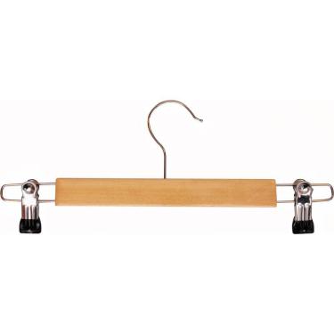 Imagem de Cabide de Madeira Vizapi Adulto Wood 33X11Cm Saia Natural