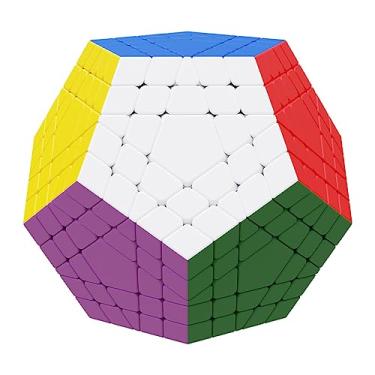 Imagem de Willking Gigaminx stickerless 12 Sided Cube Megaminx 5x5 Layer Speed Cube Gigaminx 5x5 Puzzle Cube